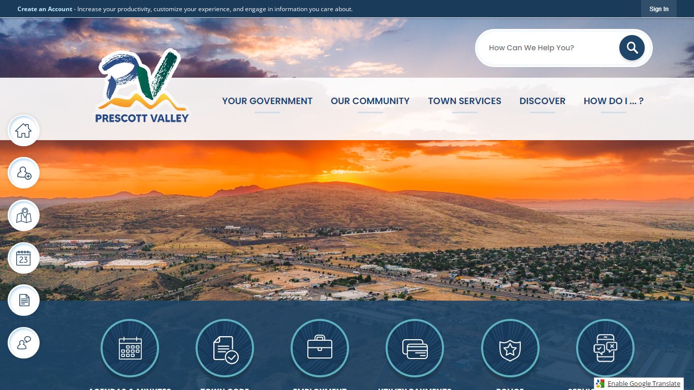 Prescott Valley, AZ - Official Website | Official Website